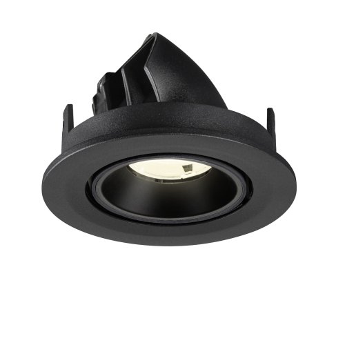 SLV NUMINOS&reg; GIMLE S, plafondinbouwarmatuur 4000K, 40&deg;, IP20, rond, zwart - Slv 1009415 7 rgb - 20027681