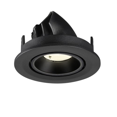 SLV NUMINOS&reg; GIMLE S, plafondinbouwarmatuur 4000K, 40&deg;, IP20, rond, zwart - Slv 1009418 7 rgb - 20027683