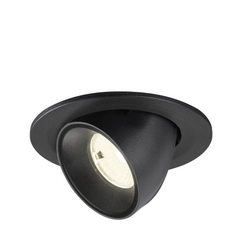 SLV NUMINOS&reg; GIMBLE S, plafondinbouwarmatuur, 4000 K, 55&deg;, IP20, rond, zwa - Slv 1009421 1 h rgb - 20027685
