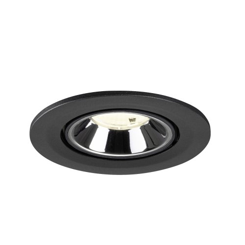 SLV NUMINOS&reg; GIMBLE S, black/chrome recessed ceiling light 4000 K 55&deg; - Slv 1009423 4 rgb - 20171828