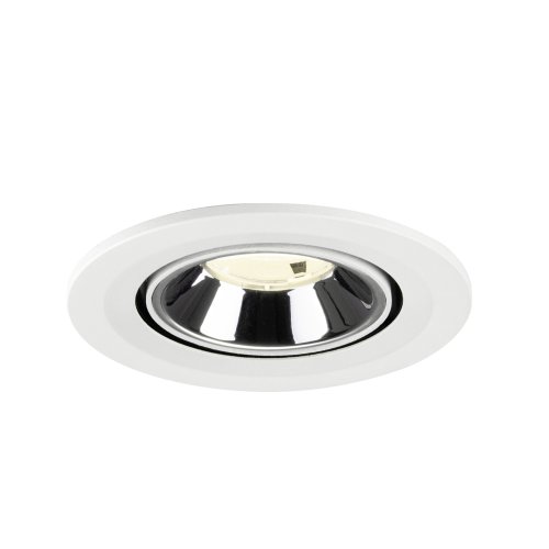SLV NUMINOS&reg; GIMBLE S, white/chrom recessed ceiling light 4000 K 20&deg; - Slv 1009426 4 rgb - 20171830