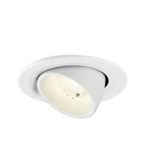SLV NUMINOS&reg; GIMBLE S, plafondinbouwarmatuur, 4000 K, 40&deg;, IP20, rond, wit - Slv 1009428 3 rgb - 20027688