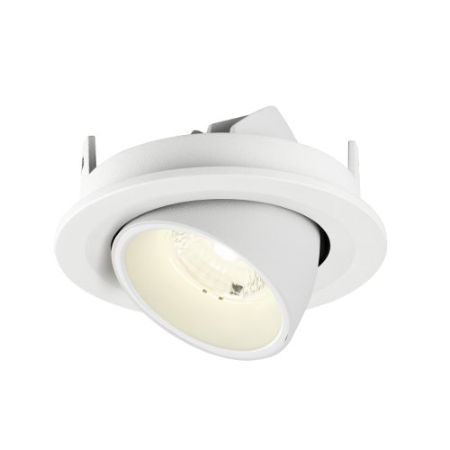 SLV NUMINOS&reg; GIMBLE S, plafondinbouwarmatuur, 4000 K, 40&deg;, IP20, rond, wit - Slv 1009428 6 rgb - 20027688