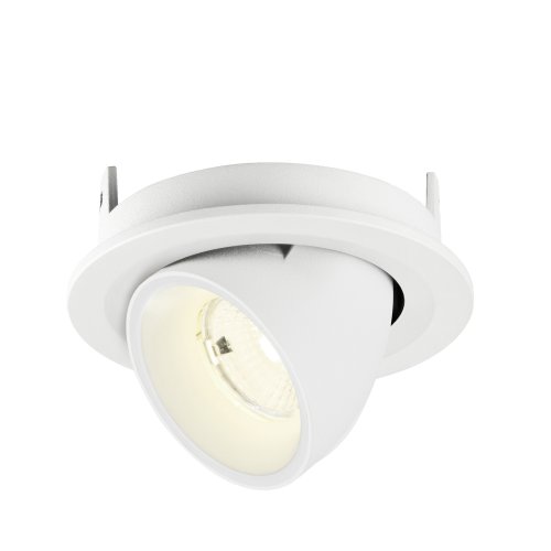 SLV NUMINOS&reg; GIMBLE S, plafondinbouwarmatuur, 4000 K, 55&deg;, IP20, rond, wit - Slv 1009431 5 rgb - 20027689
