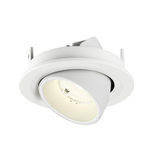 SLV NUMINOS&reg; GIMBLE S, plafondinbouwarmatuur, 4000 K, 55&deg;, IP20, rond, wit - Slv 1009431 6 rgb - 20027689