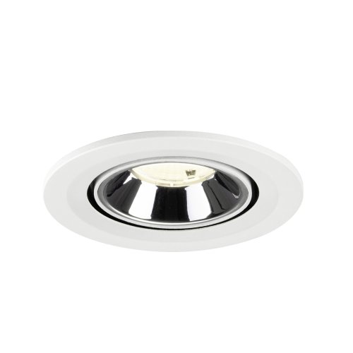 SLV NUMINOS&reg; GIMBLE S, white/chrom recessed ceiling light 4000 K 55&deg; - Slv 1009432 4 rgb - 20171834