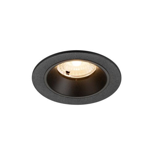 SLV NUMINOS&reg; S, plafondinbouwarmatuur 2700K, 40&deg;, IP20, rond, zwart - Slv 1009436 1 h rgb - 20027692