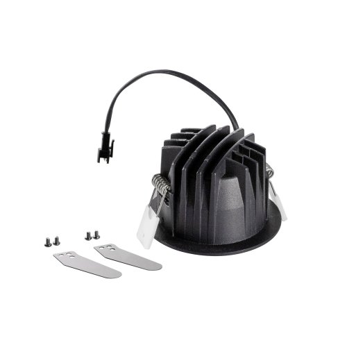 SLV NUMINOS&reg; S, plafondinbouwarmatuur 2700K, 40&deg;, IP20, rond, zwart - Slv 1009436 2 rgb - 20027692