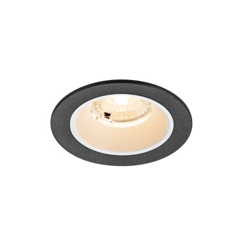 SLV NUMINOS&reg; S, plafondinbouwarmatuur 2700K, 40&deg;, IP20, rond, zwart / wit - Slv 1009437 1 h rgb - 20027693