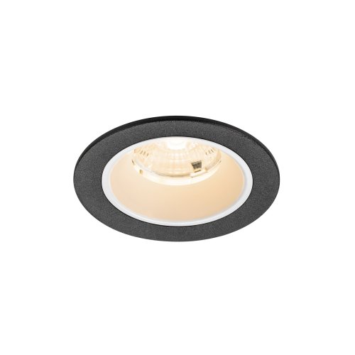 SLV NUMINOS&reg; S, plafondinbouwarmatuur 2700K, 55&deg;, IP20, rond, zwart / wit - Slv 1009440 1 h rgb - 20027695