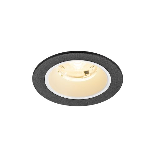 SLV NUMINOS&reg; S, plafondinbouwarmatuur 3000K, 20&deg;, IP20, rond, zwart / wit - Slv 1009452 1 h rgb - 20027700