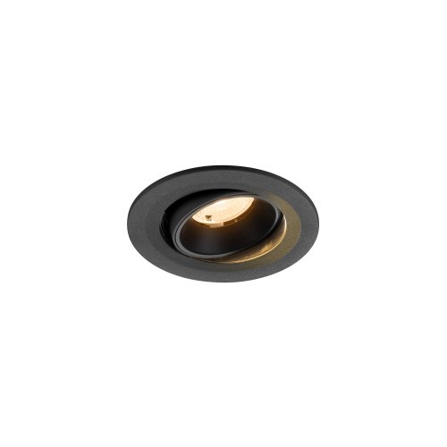 SLV NUMINOS&reg; MOVE S, plafondinbouwarmatuur 2700K, 40&deg;, IP20, rond, zwart - Slv 1009490 1 h rgb - 20027719
