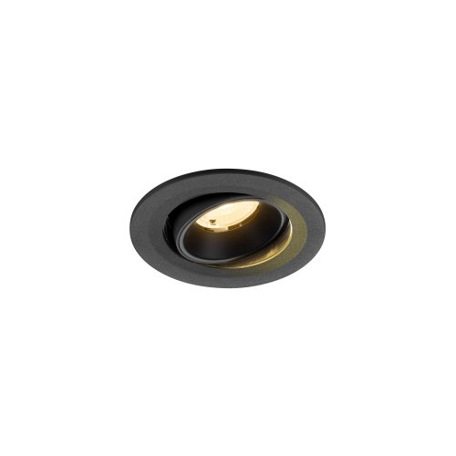 SLV NUMINOS&reg; MOVE S, plafondinbouwarmatuur 3000K, 40&deg;, IP20, rond, zwart - Slv 1009508 1 h rgb - 20027728