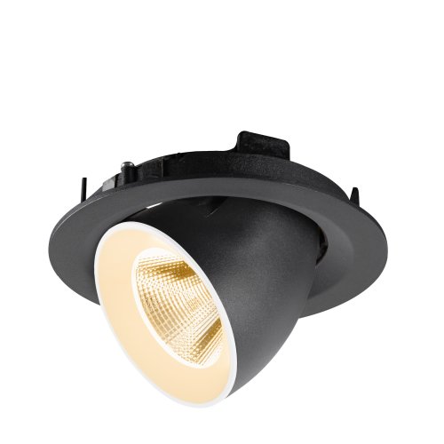 SLV NUMINOS&reg; GIMBLE M, plafondinbouwarmatuur, 2700K 20&deg;, zwart / wit - Slv 1009542 5 rgb - 20027745