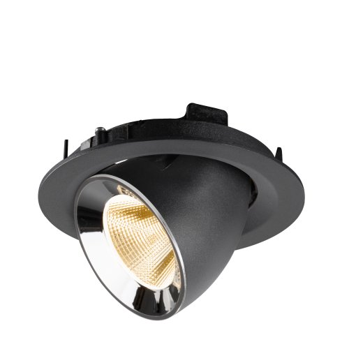 SLV NUMINOS&reg; GIMBLE M, black/chrome recessed ceiling light 2700 K 20&deg; - Slv 1009543 5 rgb - 20171889