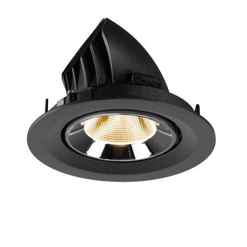 SLV NUMINOS&reg; GIMBLE M, black/chrome recessed ceiling light 2700 K 20&deg; - Slv 1009543 7 rgb - 20171889