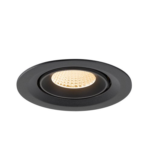 SLV NUMINOS&reg; GIMBLE M, plafondinbouwarmatuur, 2700K, 40&deg;, zwart - Slv 1009544 4 rgb - 20027746