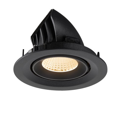 SLV NUMINOS&reg; GIMBLE M, plafondinbouwarmatuur, 2700K, 40&deg;, zwart - Slv 1009544 7 rgb - 20027746