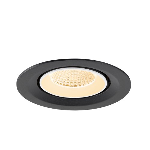 SLV NUMINOS&reg; GIMBLE M, plafondinbouwarmatuur, 2700K 40&deg;, zwart / wit - Slv 1009545 4 rgb - 20027747