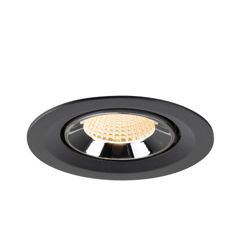 SLV NUMINOS&reg; GIMBLE M, black/chrome recessed ceiling light 2700 K 40&deg; - Slv 1009546 4 rgb - 20171890