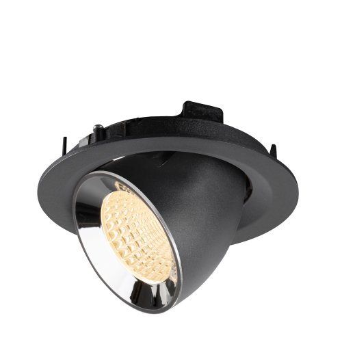 SLV NUMINOS&reg; GIMBLE M, black/chrome recessed ceiling light 2700 K 55&deg; - Slv 1009549 5 rgb - 20171891