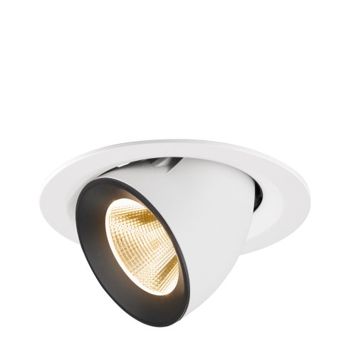 SLV NUMINOS&reg; GIMBLE M, white/black recessed ceiling light 2700 K 20&deg; - Slv 1009550 1 h rgb - 20171892