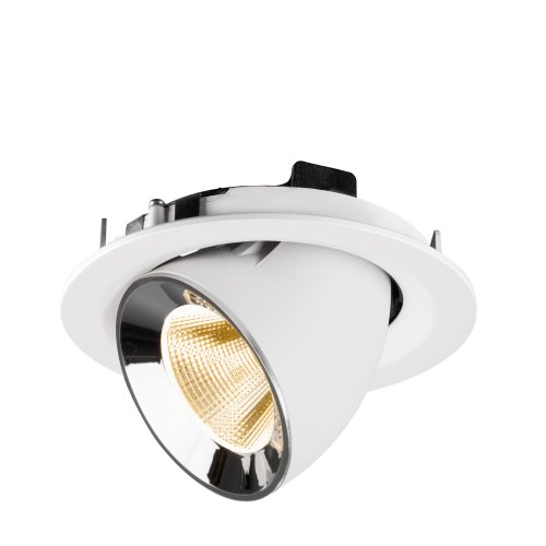 SLV NUMINOS&reg; GIMBLE M, white/chrom recessed ceiling light 2700 K 20&deg; - Slv 1009552 5 rgb - 20171893