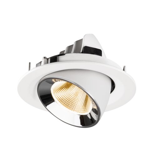 SLV NUMINOS&reg; GIMBLE M, white/chrom recessed ceiling light 2700 K 20&deg; - Slv 1009552 6 rgb - 20171893