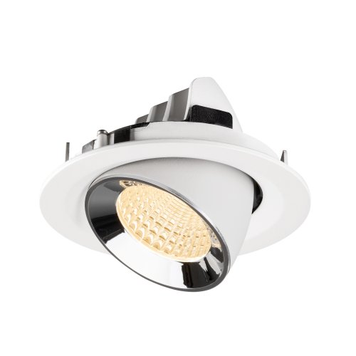 SLV NUMINOS&reg; GIMBLE M, white/chrom recessed ceiling light 2700 K 55&deg; - Slv 1009558 6 rgb - 20171897