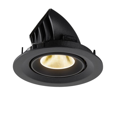 SLV NUMINOS&reg; GIMBLE M, plafondinbouwarmatuur, 3000K, 20&deg;, zwart - Slv 1009559 7 rgb - 20027753