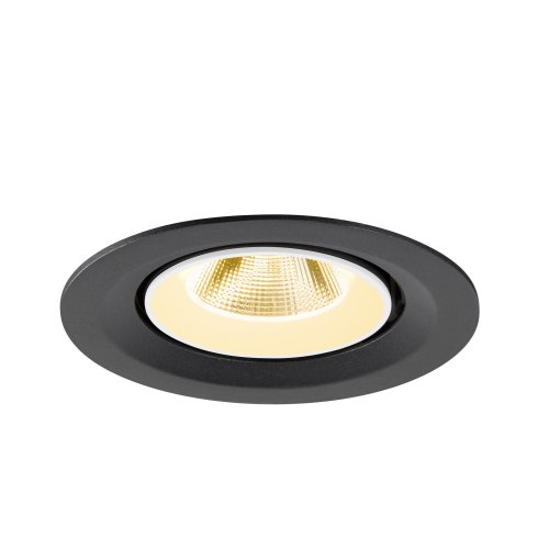 SLV NUMINOS&reg; GIMBLE M, plafondinbouwarmatuur, 3000K, 20&deg;, zwart / wit - Slv 1009560 4 rgb - 20027754