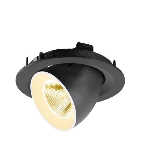 SLV NUMINOS&reg; GIMBLE M, plafondinbouwarmatuur, 3000K, 20&deg;, zwart / wit - Slv 1009560 5 rgb - 20027754