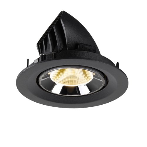 SLV NUMINOS&reg; GIMBLE M, black/chrome recessed ceiling light 3000 K 20&deg; - Slv 1009561 7 rgb - 20171898