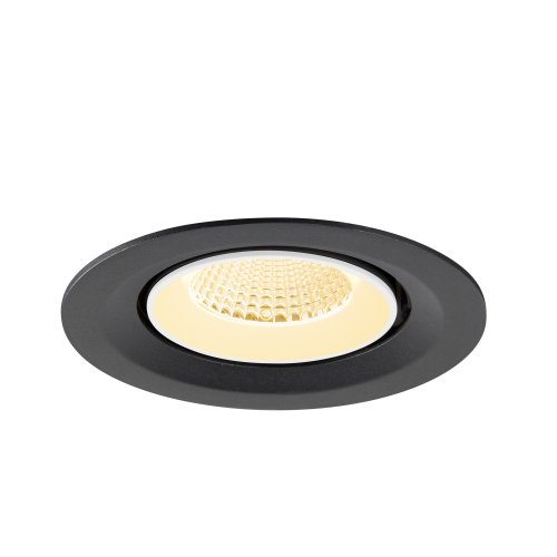 SLV NUMINOS&reg; GIMBLE M, plafondinbouwarmatuur, 3000K, 40&deg;, zwart / wit - Slv 1009563 4 rgb - 20027756