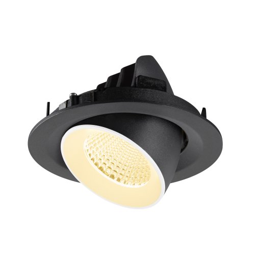 SLV NUMINOS&reg; GIMBLE M, plafondinbouwarmatuur, 3000K, 40&deg;, zwart / wit - Slv 1009563 6 rgb - 20027756