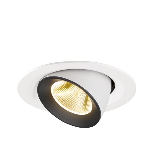 SLV NUMINOS&reg; GIMBLE M, white/black recessed ceiling light 3000 K 20&deg; - Slv 1009568 3 rgb - 20171901