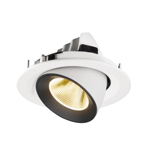 SLV NUMINOS&reg; GIMBLE M, white/black recessed ceiling light 3000 K 20&deg; - Slv 1009568 6 rgb - 20171901