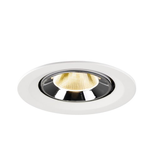 SLV NUMINOS&reg; GIMBLE M, white/chrom recessed ceiling light 3000 K 20&deg; - Slv 1009570 4 rgb - 20171902