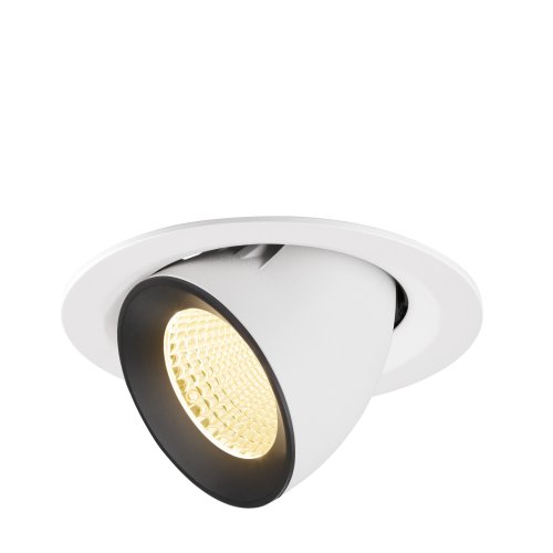 SLV NUMINOS&reg; GIMBLE M, white/black recessed ceiling light 3000 K 40&deg; - Slv 1009571 1 h rgb - 20171903