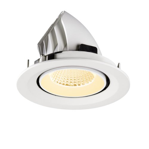 SLV NUMINOS&reg; GIMBLE M, plafondinbouwarmatuur, 3000K, 40&deg;, wit - Slv 1009572 7 rgb - 20027760
