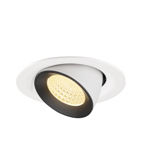 SLV NUMINOS&reg; GIMBLE M, white/black recessed ceiling light 3000 K 55&deg; - Slv 1009574 3 rgb - 20171905