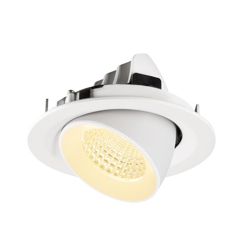 SLV NUMINOS&reg; GIMBLE M, plafondinbouwarmatuur, 3000K, 55&deg;, wit - Slv 1009575 6 rgb - 20027761