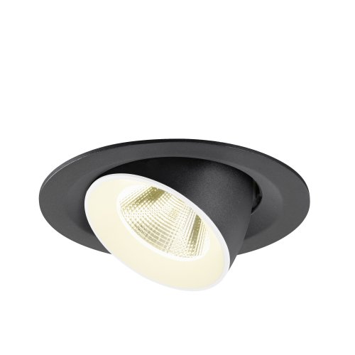 SLV NUMINOS&reg; GIMBLE M, plafondinbouwarmatuur, 4000K, 20&deg;, zwart / wit - Slv 1009578 3 rgb - 20027763