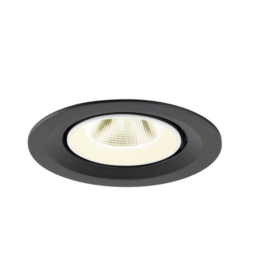 SLV NUMINOS&reg; GIMBLE M, plafondinbouwarmatuur, 4000K, 20&deg;, zwart / wit - Slv 1009578 4 rgb - 20027763