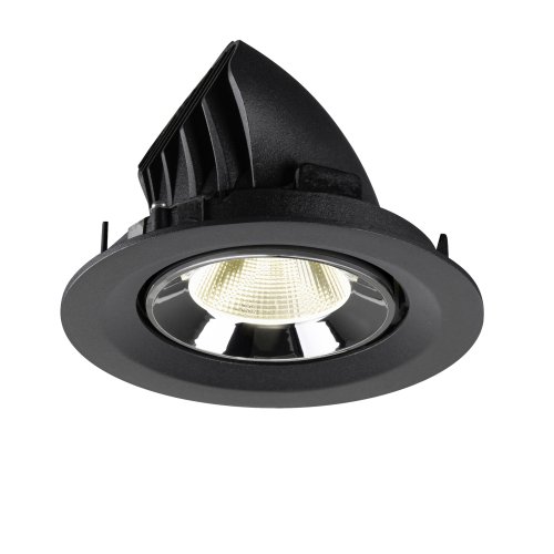 SLV NUMINOS&reg; GIMBLE M, black/chrome recessed ceiling light 4000 K 20&deg; - Slv 1009579 7 rgb - 20171907
