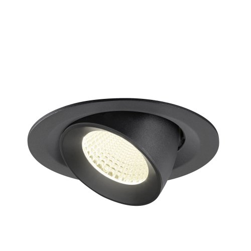 SLV NUMINOS&reg; GIMBLE M, plafondinbouwarmatuur, 4000K, 40&deg;, zwart - Slv 1009580 3 rgb - 20027764