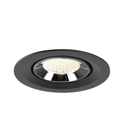 SLV NUMINOS&reg; GIMBLE M, black/chrome recessed ceiling light 4000 K 40&deg; - Slv 1009582 4 rgb - 20171908