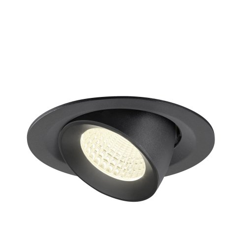 SLV NUMINOS&reg; GIMBLE M, plafondinbouwarmatuur, 4000K, 55&deg;, zwart - Slv 1009583 3 rgb - 20027766