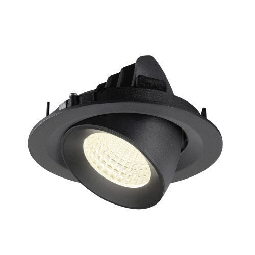 SLV NUMINOS&reg; GIMBLE M, plafondinbouwarmatuur, 4000K, 55&deg;, zwart - Slv 1009583 6 rgb - 20027766