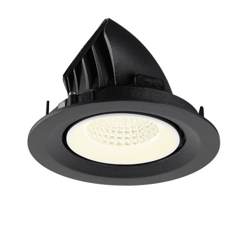 SLV NUMINOS&reg; GIMBLE M, plafondinbouwarmatuur, 4000K, 55&deg;, zwart / wit - Slv 1009584 7 rgb - 20027767